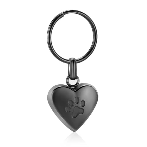 MYPOWER Urnen-Schlüsselanhänger für Asche für Frauen und Männer, Gedenkmedaillons, Anhänger mit Gravur „Always in my Mind-Back“ von MYPOWER