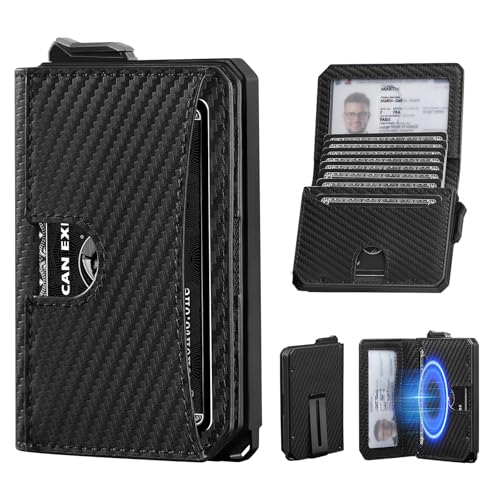 MYSHION Geldbörse Kartenetui I Herren Kartenetui I Kartenhalter Herren I Geldbeutel Herren für 10+ Karten I Slim Wallet mit Geldklammer I Kreditkartenetui mit ID-Fenster I RFID Schutz MYSHION Geldbörse Kartenetui I Herren Kartenetui I Kartenhalter Herren I Geldbeutel Herren für 10+ Karten I Slim Wallet mit Geldklammer I Kreditkartenetui mit ID-Fenster I RFID Schutz von MYSHION