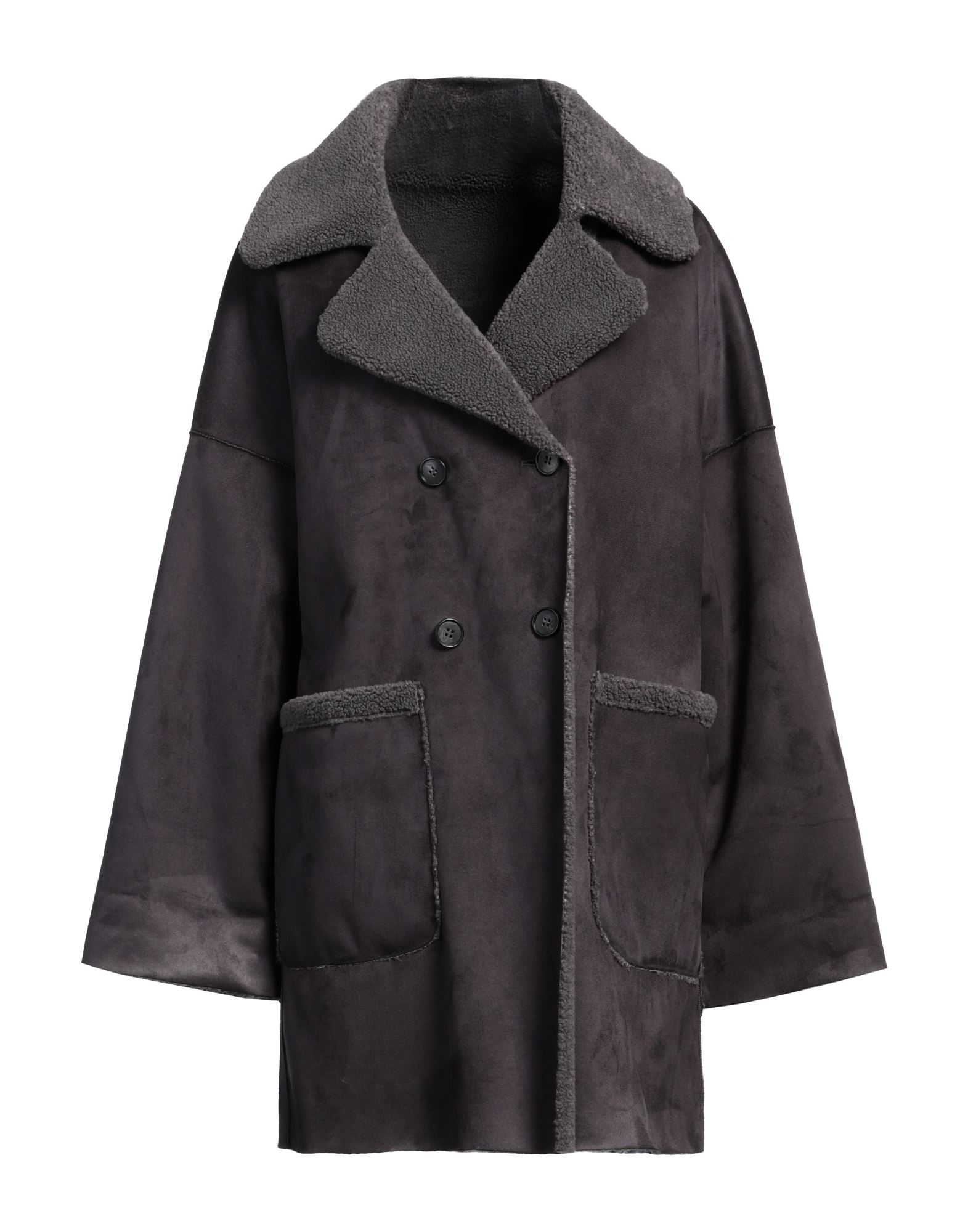 MYSKIN Shearling- & Kunstfell Damen Blei von MYSKIN