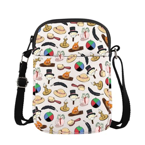 MYSOMY Animated Movie Crossbody Bag Japanese Anime Shoulder Bag Anime Calcifer Gift Howl and Sophie Fans Gift, Castle Cb, 14.7 x 2 x 21centimeters (5.8 x 0.8 x 8.3 inches) von MYSOMY