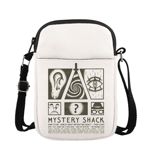MYSOMY Cartoon-TV-Serie, Geschenk, Mystery Shack, Tragetasche, Mabel und Dipper Fans, wiederverwendbare Einkaufstasche, Bill Cipher Fans Geschenk, Shack Cb UK, 13.7inch*15inch MYSOMY Cartoon-TV-Serie, Geschenk, Mystery Shack, Tragetasche, Mabel und Dipper Fans, wiederverwendbare Einkaufstasche, Bill Cipher Fans Geschenk, Shack Cb UK, 13.7inch*15inch von MYSOMY