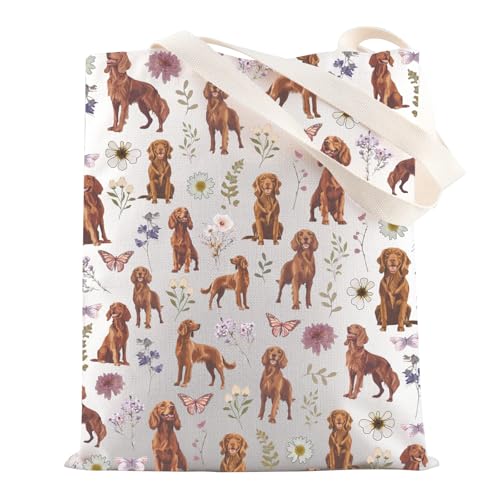 MYSOMY Irish Setter Tragetasche Irish Setter Geschenk Irish Setter Mama Geschenke Irish Setter Hund Schultertasche Irish Setter Hund Besitzer Geschenk, Setter Dog Tg3, INCH von MYSOMY