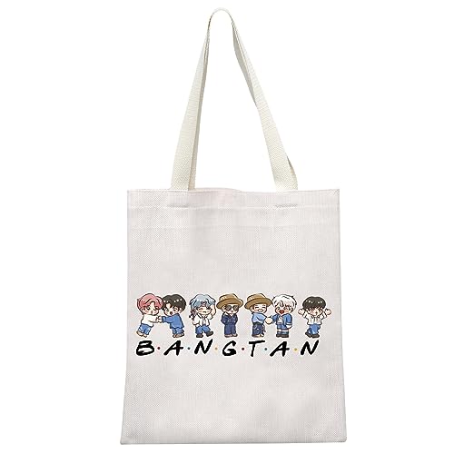 MYSOMY K-Pop Bangtan Jungen Tragetasche – BTS K-Pop Army Girl Fans Geschenk – wasserdichte Polyester-Reise-Umhängetasche – 35 x 38 cm – Uni-Erwachsene, UK Bang-tan Tb, 35*38 cm von MYSOMY