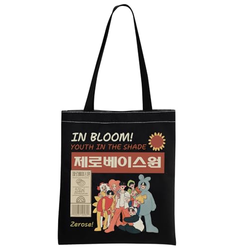 MYSOMY K-Pop ZB1 Merch K-Pop Group ZB1 Einkaufstasche ZB1 Album Liebhaber Geschenk K-Pop ZB1 Fans Geschenke K-Pop Musikliebhaber Geschenke, Zerose Tb3, 13.7inch*15.7inch von MYSOMY