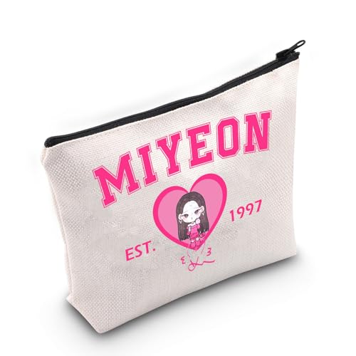 MYSOMY Koreanische Mädchengruppe G-IDE-Mitglied Make-up-Tasche K-Pop Girls Group Fans Geschenk Welttournee Merchandise K-Pop Musikliebhaber Geschenk, My97 Tasche, Morden von MYSOMY