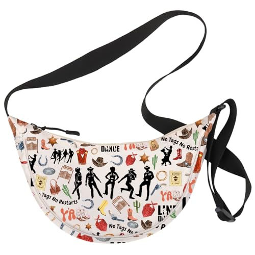 MYSOMY Line Dancing Crossbody Bag Line Dancing Gifts Line Dancer Gifts Line Dance Lover Umhängetasche, Keine Etiketten, kein UK3, 111 MYSOMY Line Dancing Crossbody Bag Line Dancing Gifts Line Dancer Gifts Line Dance Lover Umhängetasche, Keine Etiketten, kein UK3, 111 von MYSOMY