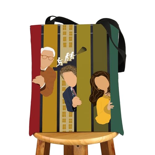 MYSOMY Murders TV Show Tote Bag Arconia Gifts Mabel Oliver Charles Gifts OMITB Merchandise OMITB Gifts, Rot / Grün, INCH von MYSOMY