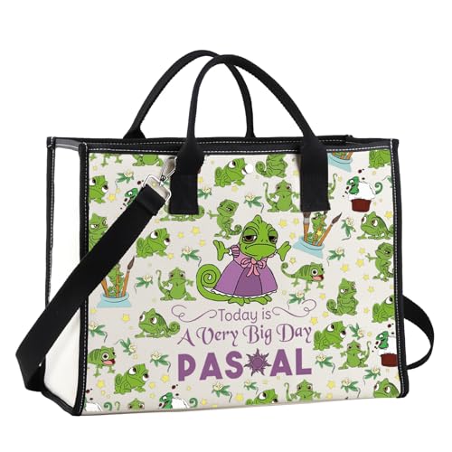 MYSOMY Rapunzel Pascal Crossbody Bag Pascal Lover Gifts Today Is a Very Big Day Pascal Umhängetasche Pascal Merchandise, Today is a Very Tg2, 111 von MYSOMY