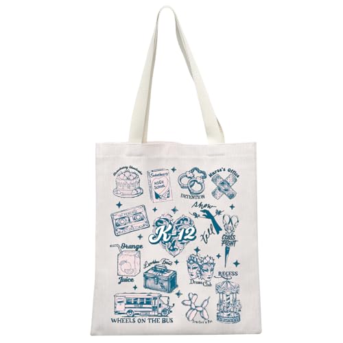MYSOMY Singer Fans Tote Bag Y2K Nostalgie Umhängetasche Sänger Fans Geschenk Album Merch Tour Konzert Merch, Strawberry Tb3, 13.7inch*15.7inch von MYSOMY