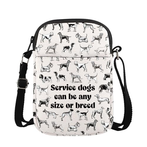 MYSOMY Umhängetasche für Hunde jeder Größe oder Rasse, Service Dogs Cb, 14.7 x 2 x 21centimeters (5.8 x 0.8 x 8.3 inches) von MYSOMY