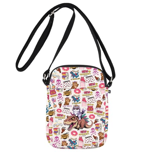 Princess Donut Crossbody Bag This Is An Outrage Gifts Goddammit Donut Schultertasche, An Outrage Cb1, 111 von MYSOMY