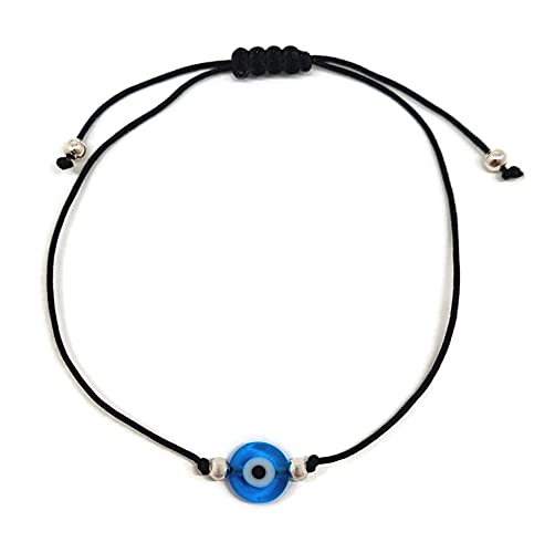 MYSTIC JEWELS Klassisches Armband mit Glücksbringer mit rotem Faden, zum Verschenken (Schwarz) MYSTIC JEWELS Klassisches Armband mit Glücksbringer mit rotem Faden, zum Verschenken (Schwarz) von MYSTIC JEWELS