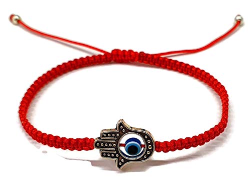 MYSTIC JEWELS By Dalia Armband, Makramee, Glücksbringer, blaues Auge mit Hamsa Hand MYSTIC JEWELS By Dalia Armband, Makramee, Glücksbringer, blaues Auge mit Hamsa Hand von MYSTIC JEWELS