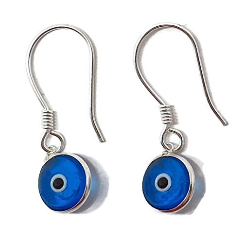MYSTIC JEWELS By Dalia- Ohrringe Sterling-Silber 925 Tropfenform Türkisches Auge für Glück hellblau MYSTIC JEWELS By Dalia- Ohrringe Sterling-Silber 925 Tropfenform Türkisches Auge für Glück hellblau von MYSTIC JEWELS