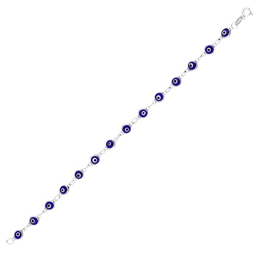 MYSTIC JEWELS by Dalia Armband aus Silber, 19 cm (mehrfarbig), 19 cm, Sterling-Silber, Kein Edelstein von MYSTIC JEWELS