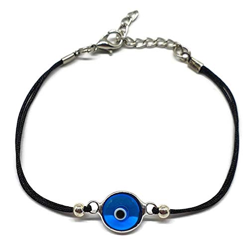 MYSTIC JEWELS By Dalia klassisches Armband mit türkischem Auge des Glücks für Männer und Frauen Schwarz MYSTIC JEWELS By Dalia klassisches Armband mit türkischem Auge des Glücks für Männer und Frauen Schwarz von MYSTIC JEWELS
