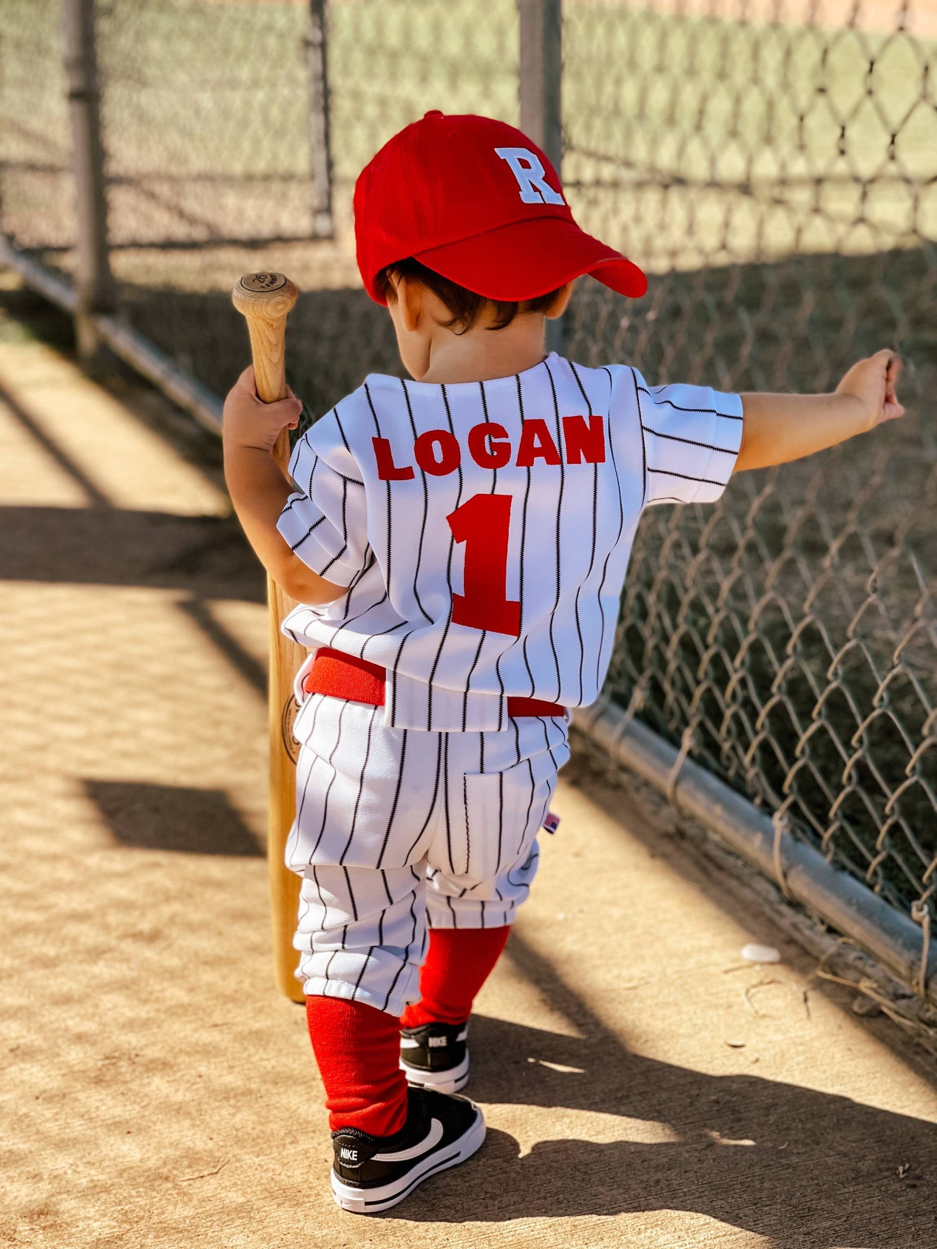 Jungen Baseball Uniform Kleinkind Navy Nadelstreifen Hose & Jersey Enthält Nummer Nur Ask B4 Sie Kaufen Bestimmtes Datum Oder Anpassung von MYSWEETCHICKAPEA