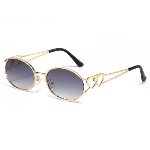 Polarisierte Sonnenbrille für Herren mit Metallrahmen, modische Brillen von MYSXSWHL