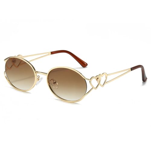 Polarisierte Sonnenbrille für Herren mit Metallrahmen, modische Brillen von MYSXSWHL