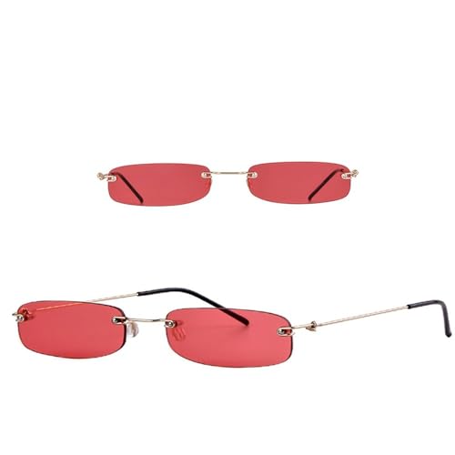 Polarisierte Sonnenbrille für Herren mit Metallrahmen, modische Brillen von MYSXSWHL