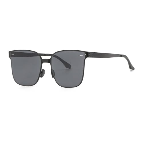 Polarisierte Sonnenbrille für Herren mit Metallrahmen, modische Brillen von MYSXSWHL