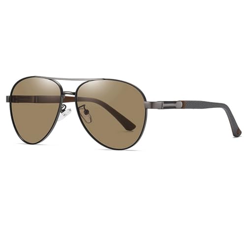 Polarisierte Sonnenbrille für Herren mit Metallrahmen, modische Brillen Polarisierte Sonnenbrille für Herren mit Metallrahmen, modische Brillen von MYSXSWHL