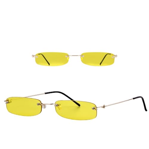 Polarisierte Sonnenbrille für Herren mit Metallrahmen, modische Brillen von MYSXSWHL