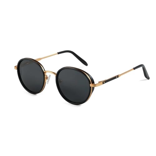 Polarisierte Sonnenbrille für Herren mit Metallrahmen, modische Brillen von MYSXSWHL