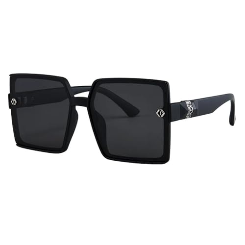 Polarisierte Sonnenbrille für Herren mit Metallrahmen, modische Brillen von MYSXSWHL