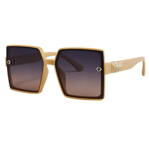 Polarisierte Sonnenbrille für Herren mit Metallrahmen, modische Brillen von MYSXSWHL