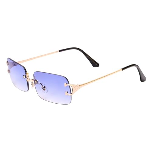 Polarisierte Sonnenbrille für Herren mit Metallrahmen, modische Brillen von MYSXSWHL