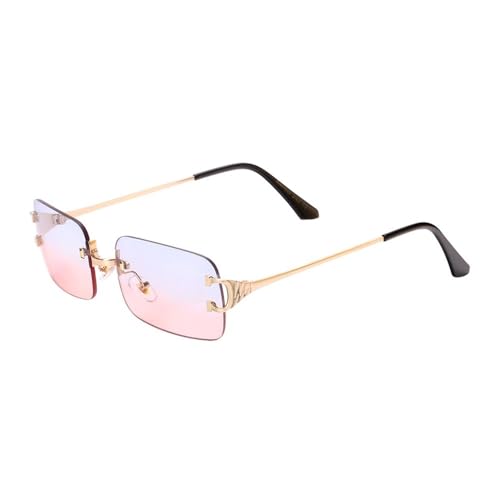 Polarisierte Sonnenbrille für Herren mit Metallrahmen, modische Brillen von MYSXSWHL