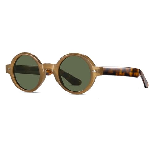 Polarisierte Sonnenbrille für Herren mit Metallrahmen, modische Brillen von MYSXSWHL