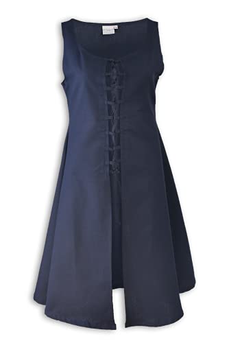MYTHOLON Leandra Kleid blau M von MYTHOLON