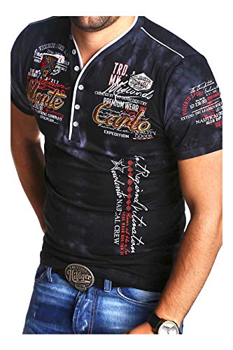 MT Styles 2in1 T-Shirt P-Extend Polo R-2892 [Schwarz, 3XL] von MYTRENDS Styles
