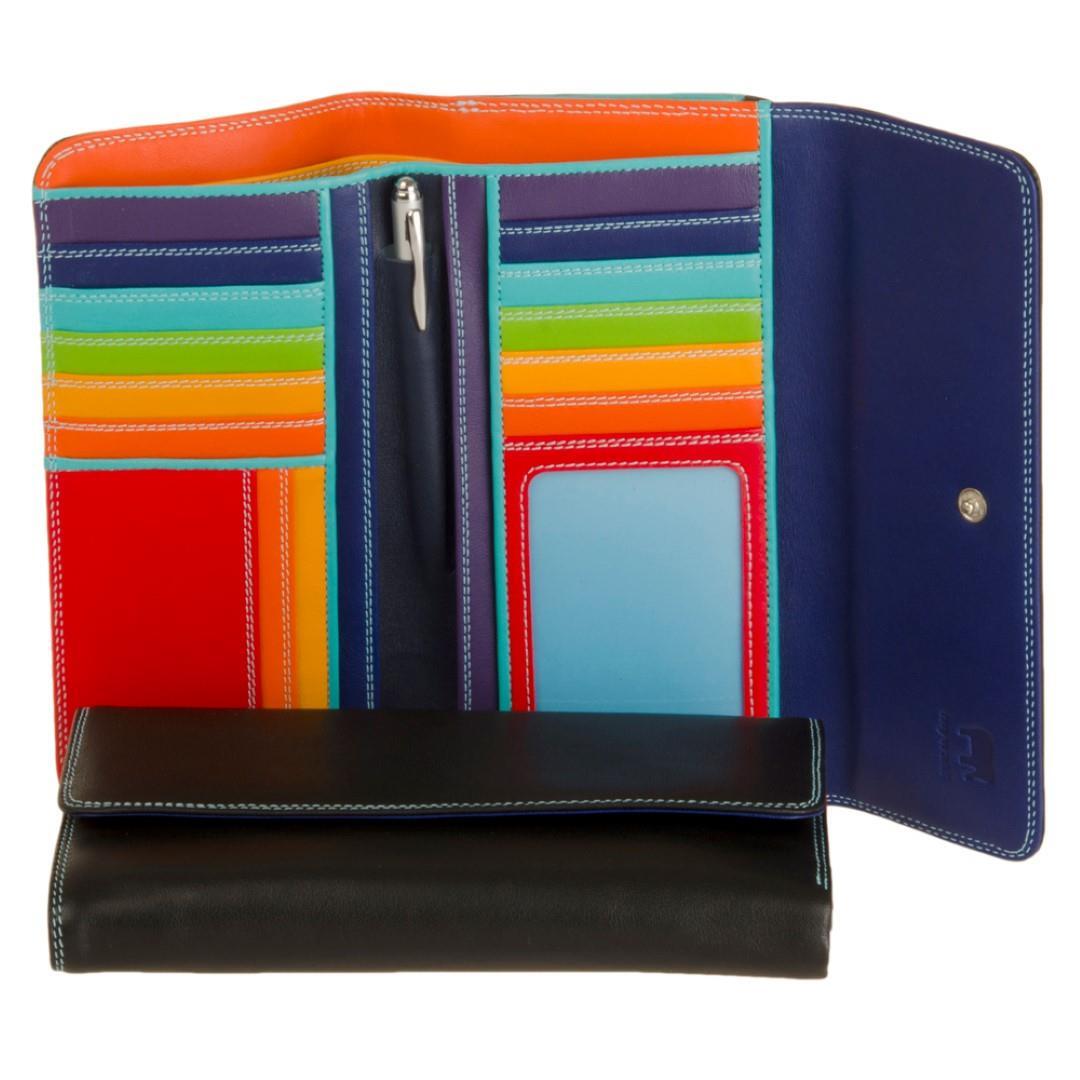 MYWALIT - Langbörse Tri-Fold Zip11P 66 Black Pace Sortiert von MYWALIT