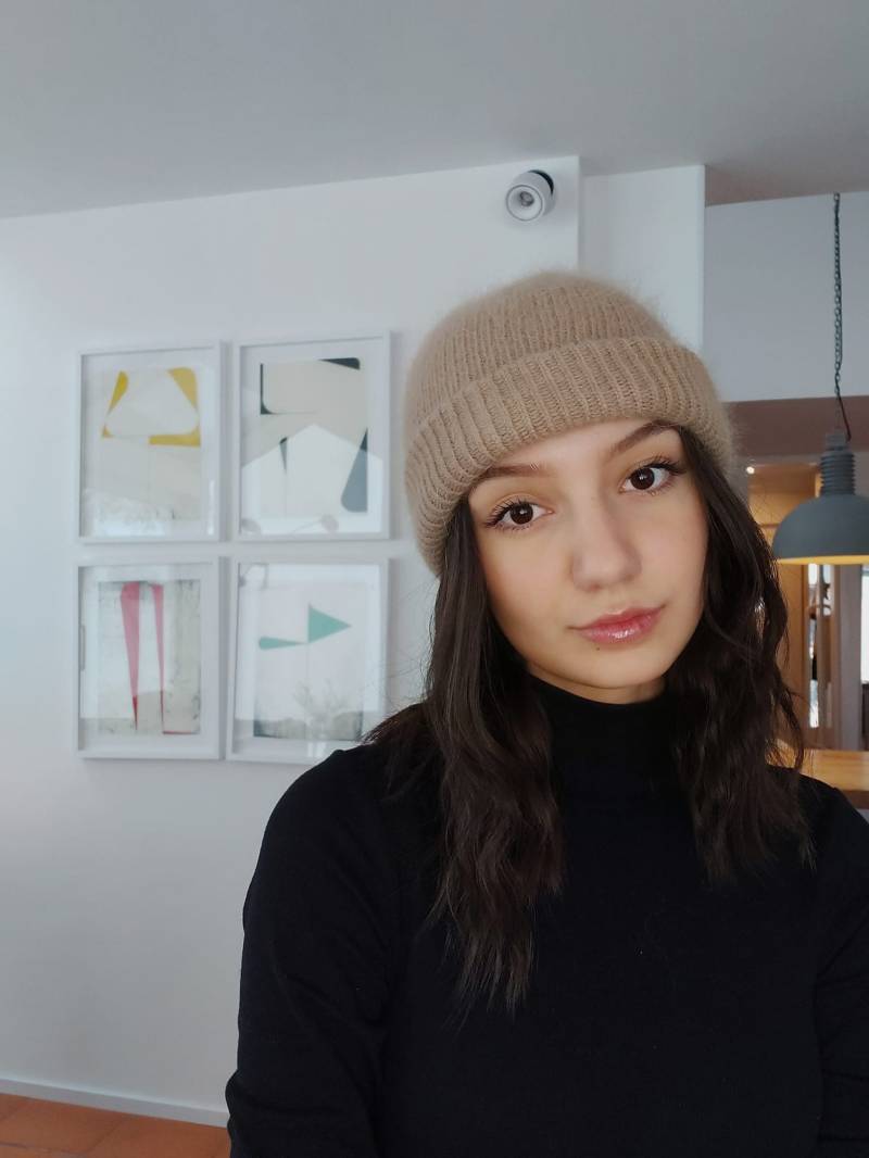 Handgemachte Damenmütze Aus Angorawolle von MYWAYCreazioni