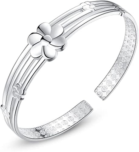MYXJX Armband Armreif aus 925er Sterlingsilber for Frauen, Kirschblüten-Armband, Sterlingsilber-Schmuck, Geburtstagsgeschenk for Schwester und Freundin MYXJX Armband Armreif aus 925er Sterlingsilber for Frauen, Kirschblüten-Armband, Sterlingsilber-Schmuck, Geburtstagsgeschenk for Schwester und Freundin von MYXJX