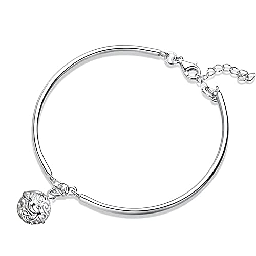 MYXJX Armband Vintage Chinesisches Armband mit Hohlperlen, Charm-Armband, Sterling-Silber, Schmuck, Geschenke for Schwestern, Freunde, Paare MYXJX Armband Vintage Chinesisches Armband mit Hohlperlen, Charm-Armband, Sterling-Silber, Schmuck, Geschenke for Schwestern, Freunde, Paare von MYXJX