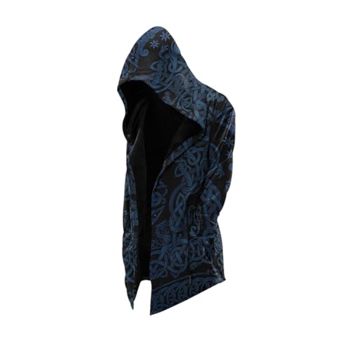 MYZTTZR Asgard,3XL, Wikinger Kapuzenpulli Mittellang Frühling Herbst Herren Cool Cosplay Kostüm Nordischer Mythos Umhänge für Söhne von Odin Geschenk MYZTTZR Asgard,3XL, Wikinger Kapuzenpulli Mittellang Frühling Herbst Herren Cool Cosplay Kostüm Nordischer Mythos Umhänge für Söhne von Odin Geschenk von MYZTTZR
