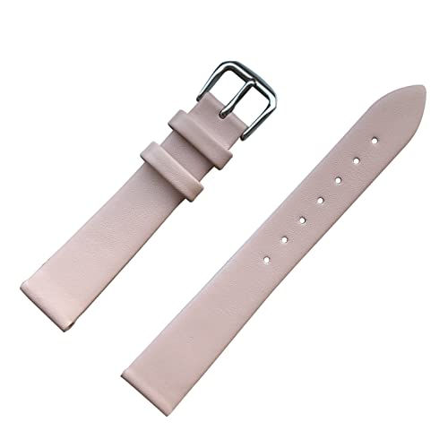 MZBUTIQ 10mm Rosa Uhrenarmband Leder Ersatz für Dünn Weich Damen von MZBUTIQ