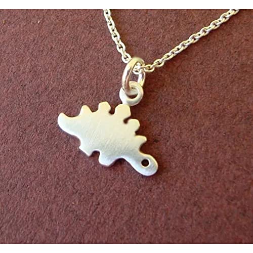 Halskette mit Anhänger Mode Frauen Tier Halskette Stegosaurus Dinosaurier Halskette Anhänger Halskette Modeschmuck Weihnachtsgeschenke von MZMZFFL@