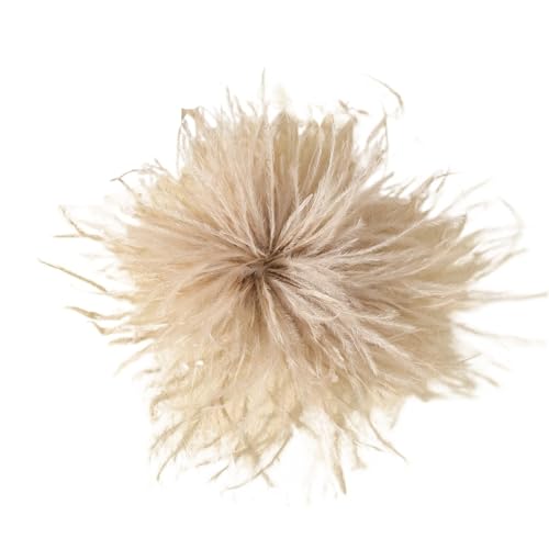 15CM Multicolor Feder Große Brosche for Frauen Vintage Trendy Handgemachte Revers Pins Hochzeit Partei Schmuck(Color 09) von MZPOZB