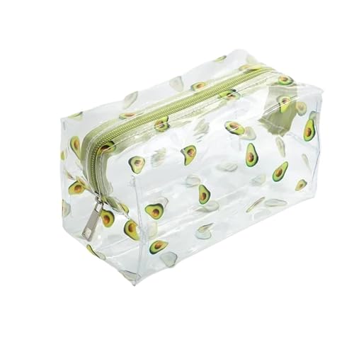 1Pc Transparent Cosmetic Bag Waterproof Women Make Up Bag Travel Wash Makeup Organizer Case Zipper Pouch(Color-06) von MZPOZB