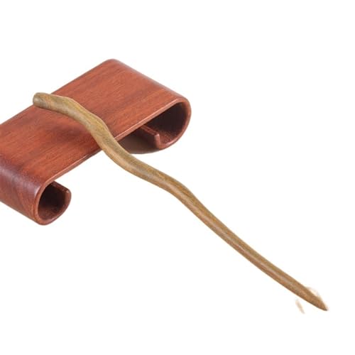 Haarnadel-Stick Einfache hölzerne Haargabel, schwarzes Sandelholz, Haarnadeln, Clips, Haarstäbchen for Frauen und Mädchen, Haarschmuck Damen Haar StäBchen (Color : 1) von MZPOZB