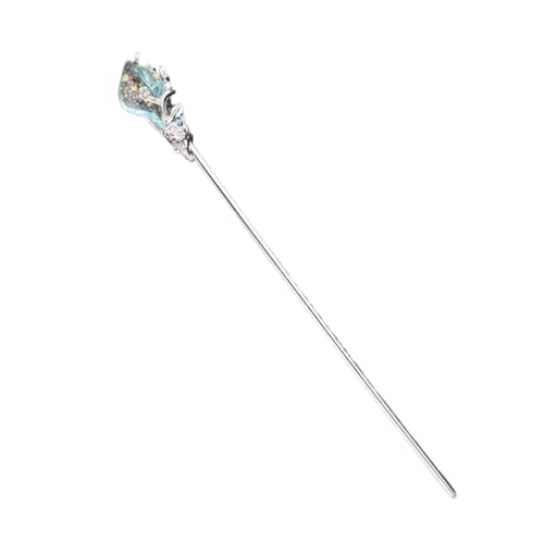 Haarnadel-Stick Haarnadeln Haar Stick Frauen Metall Haar Gabel Haar Stäbchen Frau Schmuck Haar Clip Zubehör Damen Haar StäBchen (Color : 10) von MZPOZB