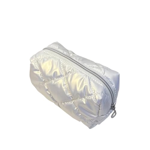 Hochwertige Reise-Make-up-Tasche for Damen, großes Fassungsvermögen, tragbar, hochwertiger Kosmetik-Organizer(White) von MZPOZB