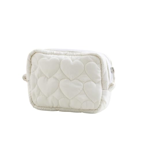 Kosmetiktasche for Damen, große Kapazität, Reise-Aufbewahrungstaschen, Clutch, Handtaschen, große Kulturtasche(White) von MZPOZB