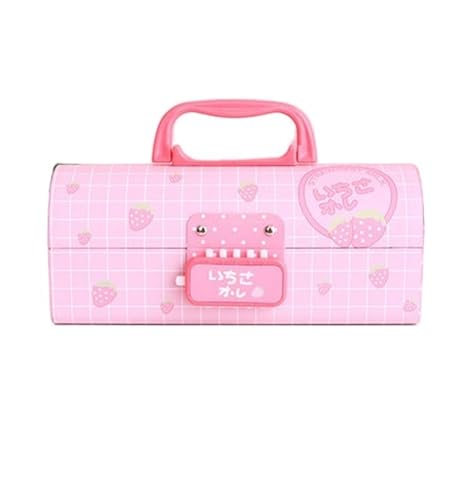 MZPOZB GroßE Kapazität Pencil Case Creative Pencil Box Multifunktional mit Code Lock Federmäppchen mit großer Kapazität for Jungen Mädchen Schule Schreibwaren Tragbares Büro Federtaschen (Color : A) MZPOZB GroßE Kapazität Pencil Case Creative Pencil Box Multifunktional mit Code Lock Federmäppchen mit großer Kapazität for Jungen Mädchen Schule Schreibwaren Tragbares Büro Federtaschen (Color : A) von MZPOZB