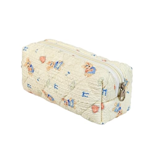 Mode Blume Frauen Make-Up Tasche Baumwolle Tote Tragbare Weibliche Kosmetik Lagerung Handtasche Reise Zipper Stepp Tasche(S) von MZPOZB